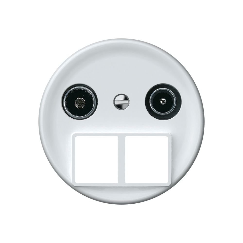 Multimediadose TV-R origin Durchgangsdose 19dB 1.7dB weiss