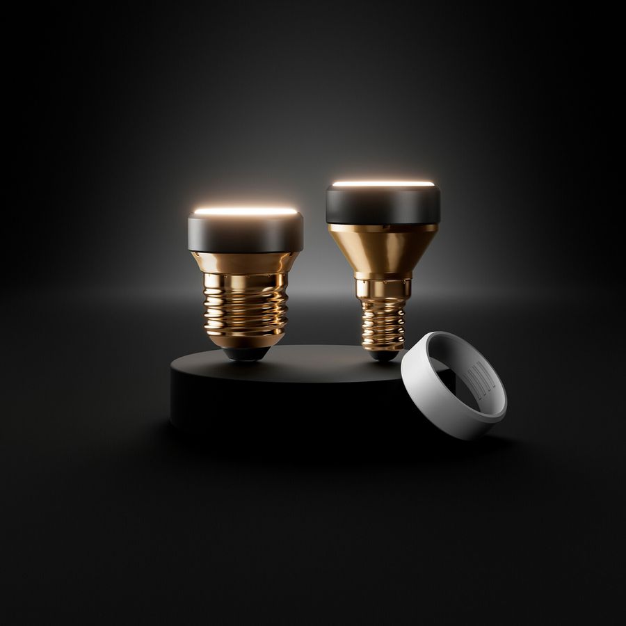 LED-Lampe LEDVANCE FLAT E14 3.5W 300lm 2700K matt Ø35×54mm