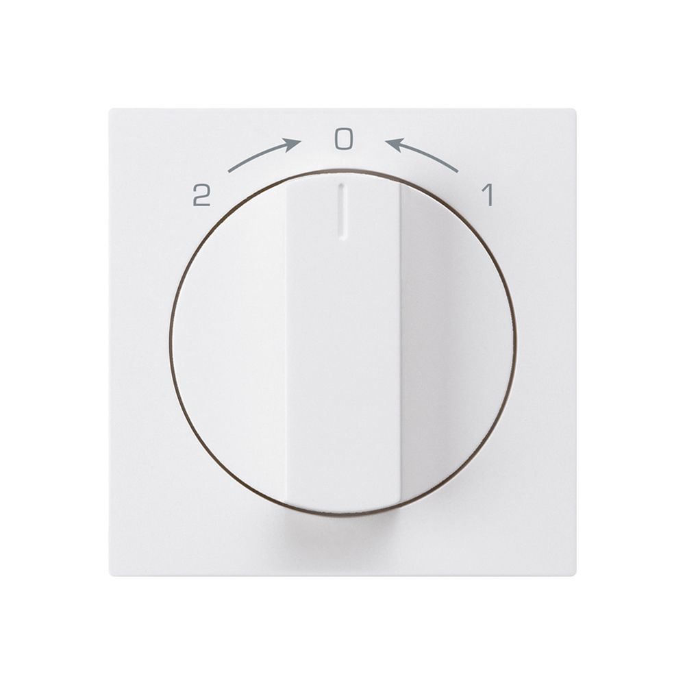 Schwenktaster 1->0<-2 weiss kallysto mit Drehgriff