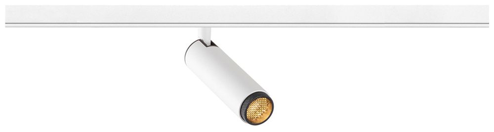 Spot LED SLV GRIP S 1×9.8W 350lm 920…930 29° DALI 48V AD Ø30×101mm blanc