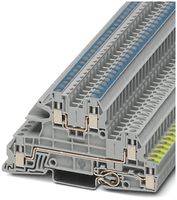 Installationsklemme 0.2…4mm² L/N/PE Schraubanschluss grau
