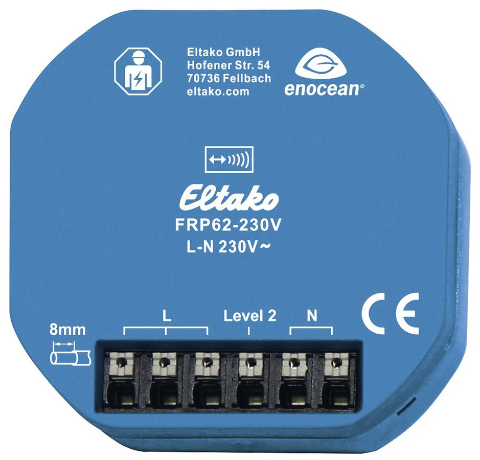 EB-RF-Schaltaktor Eltako FR62NP-230V Relais 1×Schliesser/Öffner