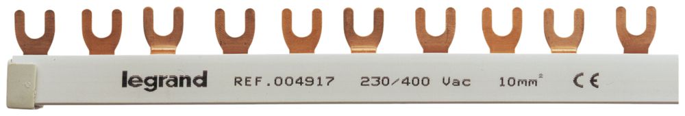 Barre collectrice Legrand HX3 3L+N 63A 56 modules