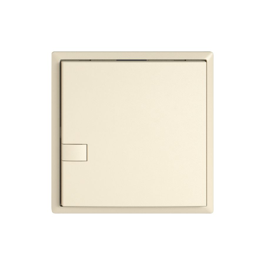 Poussoir KNX RGB EDIZIO.liv SNAPFIX® capteur temp.s.LED 1× comm.1T cr