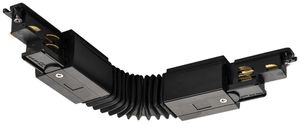 Flex-Verbinder SLV für AP-Stromschiene S-TRACK DALI 3-phasig schwarz