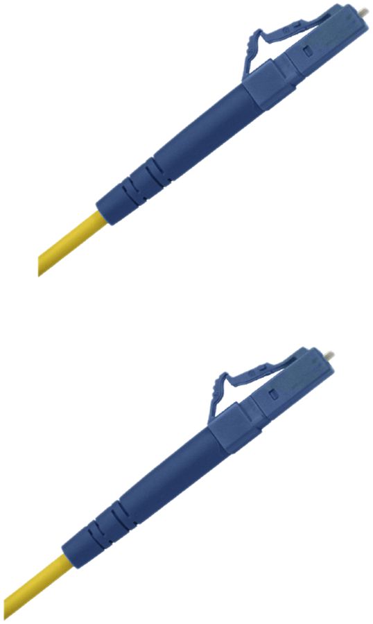 Câble patch FO WISI Simplex OS2 9/125μm G.657.A2 LCPC-LCPC jaune 5m