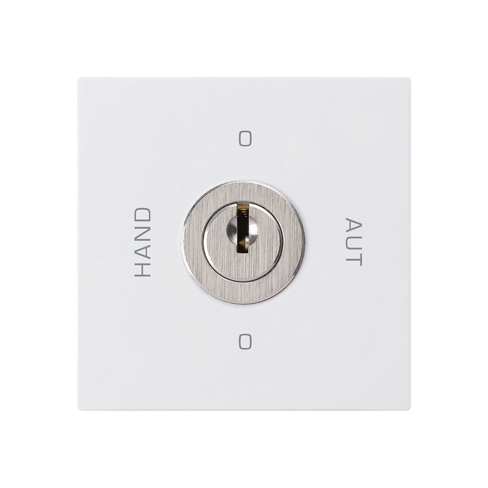 Intérieur interrupteur à clé 0-Hand-0-Aut. kallysto 2/1L blanc avec serrure