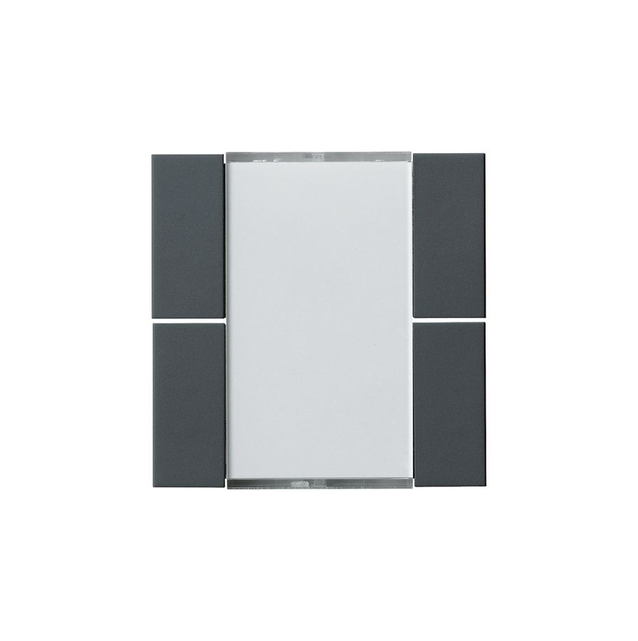 Kit frontal Hager kallysto 4×KNX anthracite