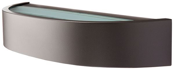 Applique LED SG Curve 7W 500lm 827 IP65 VAR indirect 320×103mm anthracite