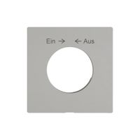 Montageset EDIZIO.liv SNAPFIX® f.Schwenkt.m.Schloss Ein → ← Aus hgu