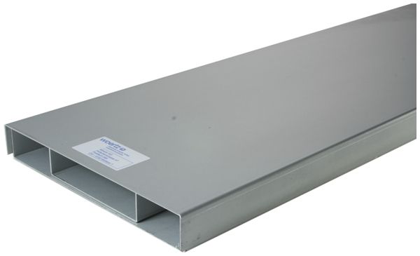 Canal de sol noyé 50×200mm zingué
