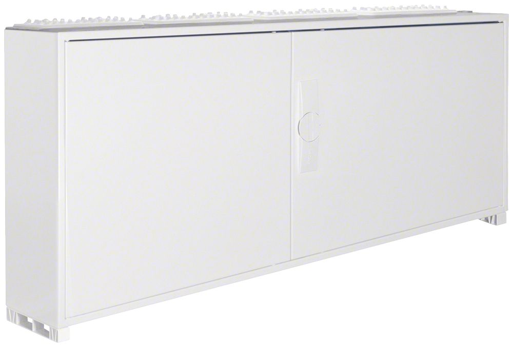 Distributeur AP Hager univers 3 rangées 144UM porte IP44 1050×500×160mm