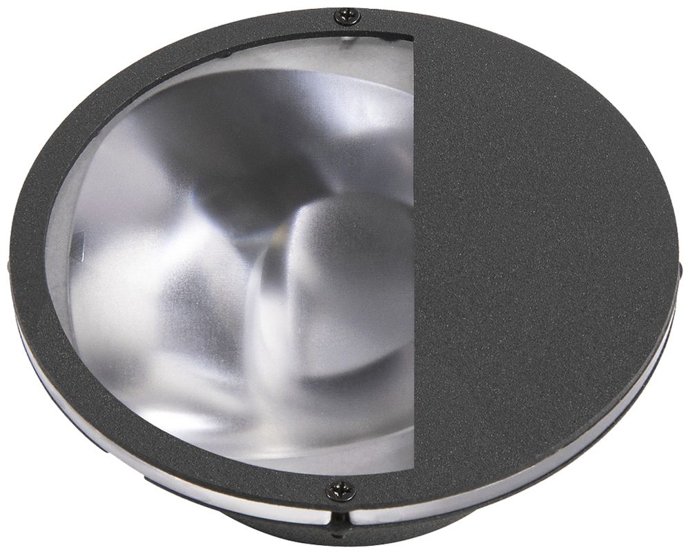 Fokuslinse SLV ENOLA M asymmetrisch Ø75mm Stahl schwarz