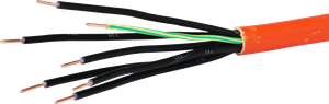 Sicherheitskabel FE180/E30 7×1.5mm² 6LPE orange