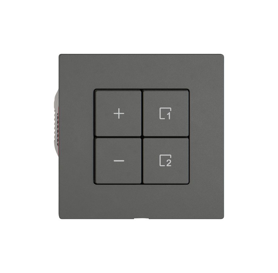 Variateur DALI EDIZIO.liv Wiser SNAPFIX® 1 scène 4 touches WLAN grf