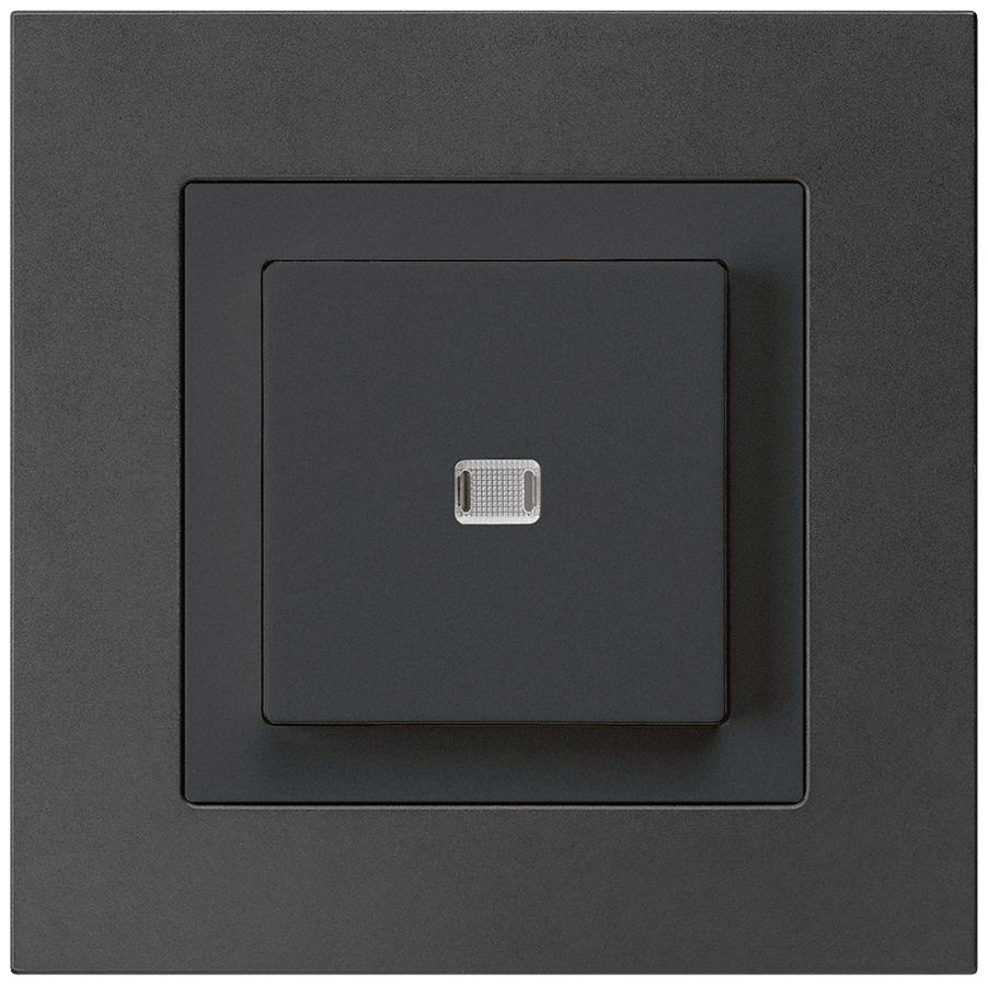 UP-Leuchtdruckschalter kallysto.pro 3/1L schwarz