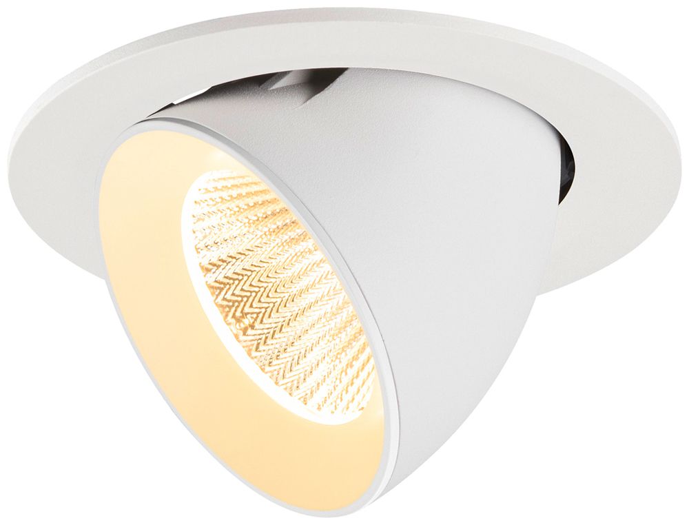 LED-Downlight SLV NUMINOS GIMBLE L 17W 2500lm 3000K MB DALI Ø160×115mm ws