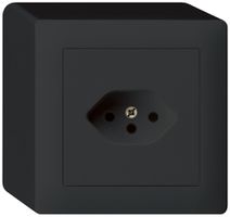 Prise AP kallysto T13 noir avec sécurité enfants