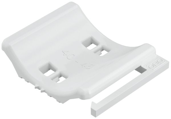 Controvasca Bettermann combinabili con vasca doppia 40…46mm, PP, grigio chiaro