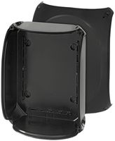 Leergehäuse Hensel, nicht durchsichtiger Deckel 190×260×106mm schwarz