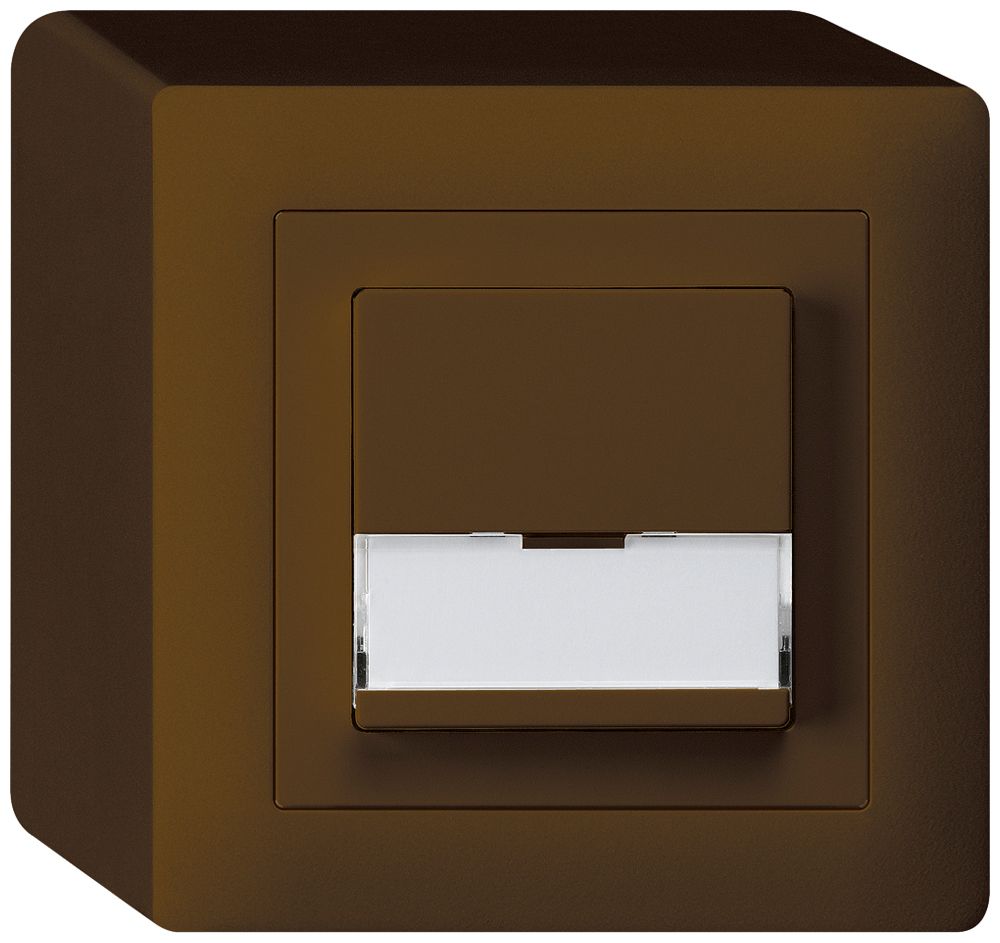 AP-Sonnerietaster kallysto br A/1L mit Namensschild 37×15mm