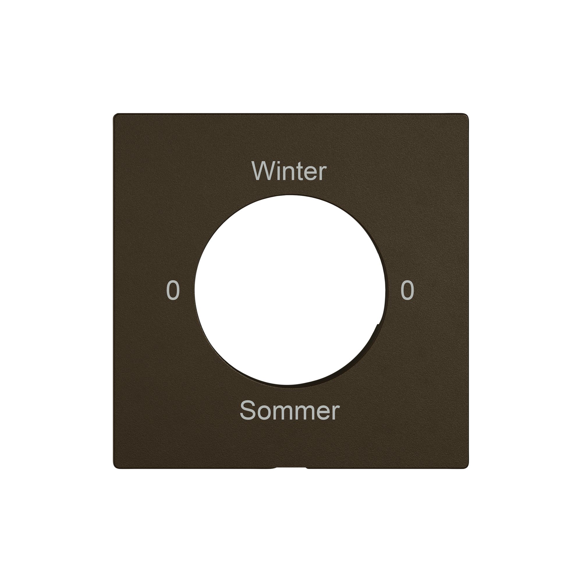 Kit de montage EDIZIO.liv SNAPFIX® p.interr.rot.a.ser.0-Winter-0-Sommer br