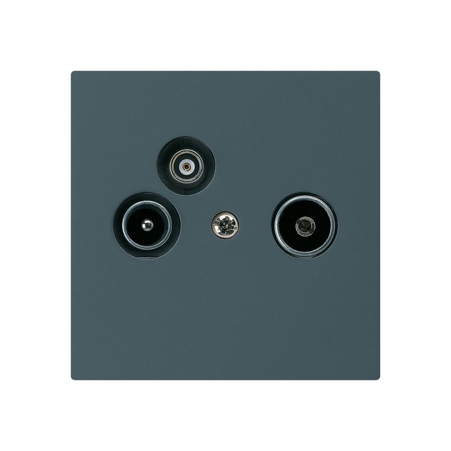 UP-Antennendose R/TV-Daten kallysto B 2GHz 4dB anthrazit