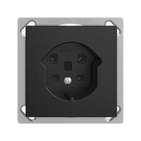 Prise INC EDIZIOdue T25 16A noir bornes à vis