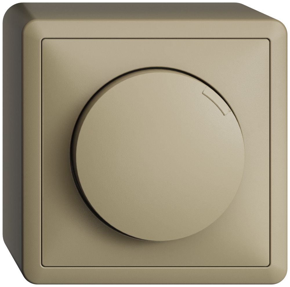 AP-Drehdimmer EDIZIOdue 20…300W Phasenabschnitt sand