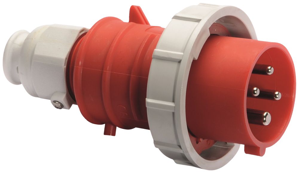 Fiche mobile CEE Bals 4P 32A 400V 6h rouge IP67 nic.QC.TE-Plus