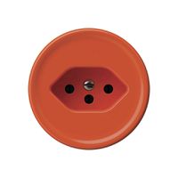 Steckdose origin 1×Typ 13 10A 230V 60×60mm orange