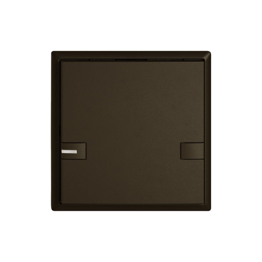 Pulsante KNX RGB EDIZIO.liv SNAPFIX® sensore temp.RGB-LED 1× com.2T ma