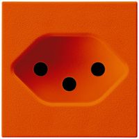 Frontplatte Hager Typ 13 45×45 orange