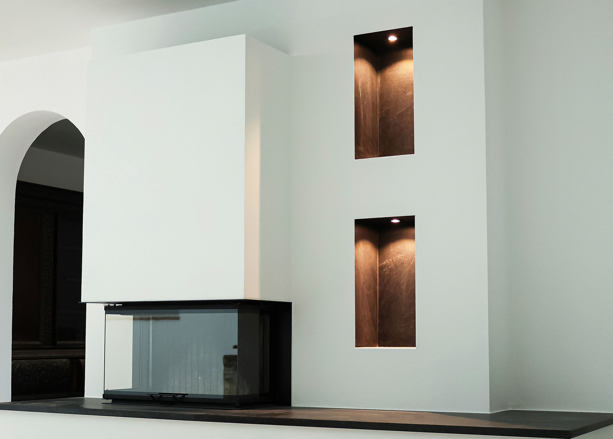 Spot INS DOTLUX MULTISCREWcs 5W 430lm 3000…5700K IP44 MB REG Ø50…68×43mm bianco