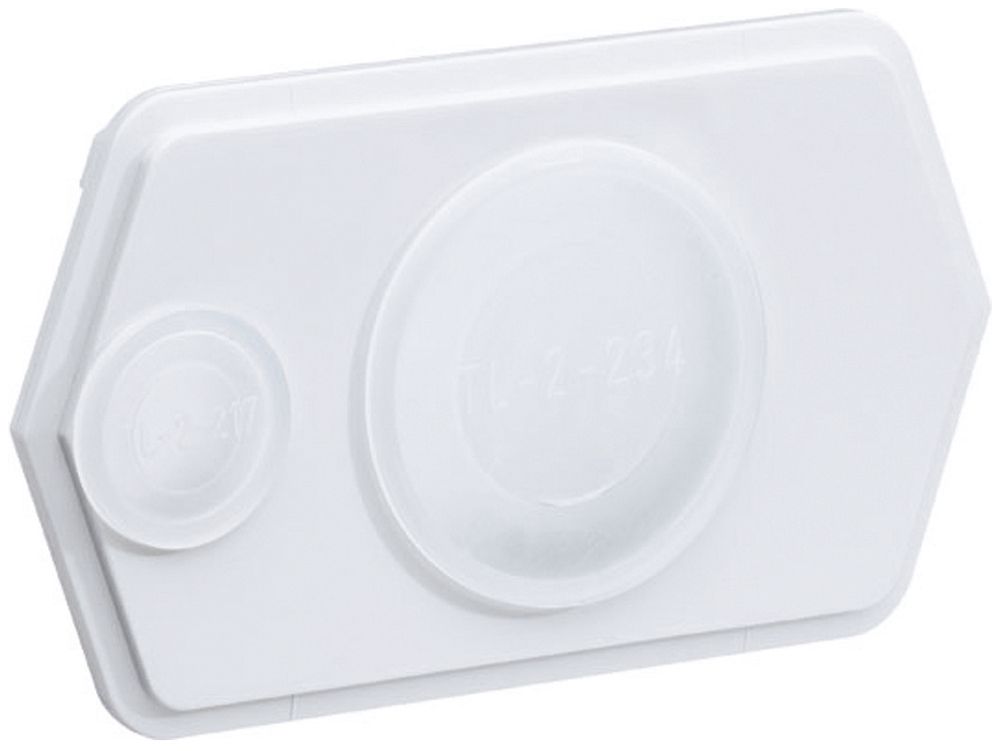 Placca passacavi per weber.hse per alto/basso M50×1.5+M25×1.5