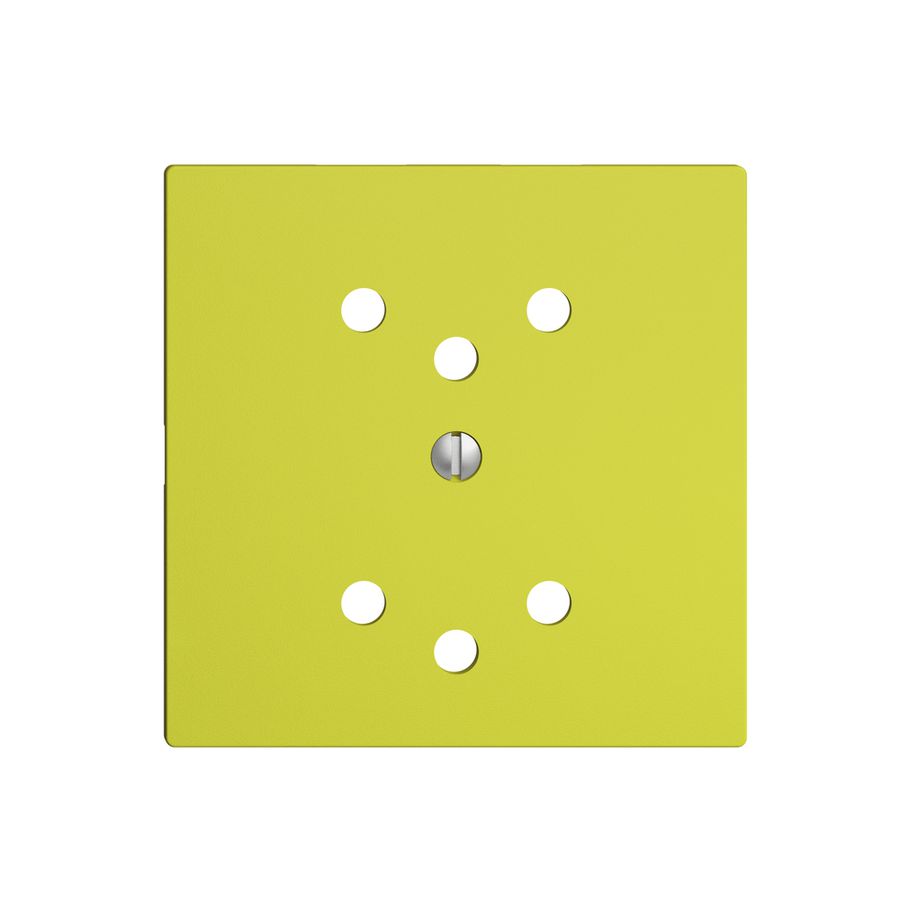 Plaque frontale 2×T12 EDIZIOdue lemon