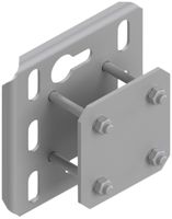 Montageplatte Lanz 150×150×50mm verzinkt