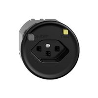 UP-Steckdose STANDARDdue T23 FI 30mA schwarz