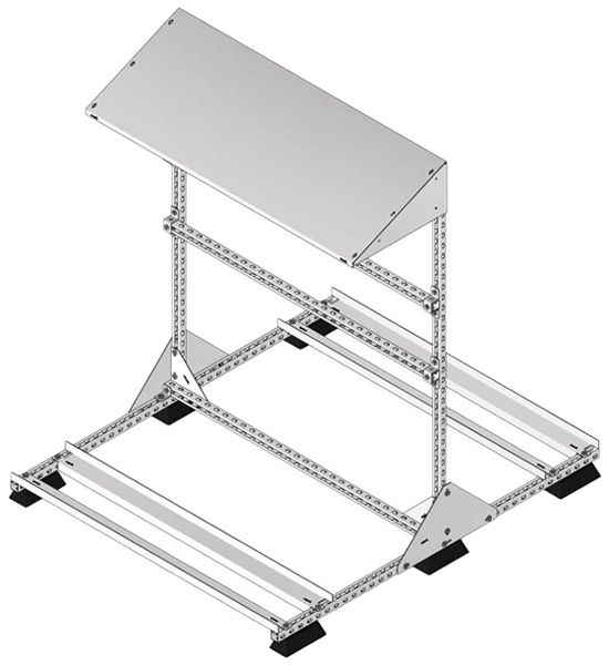 Schutzdach Plica PVSHELTER 1500 1500×1926×1800mm Edelstahl
