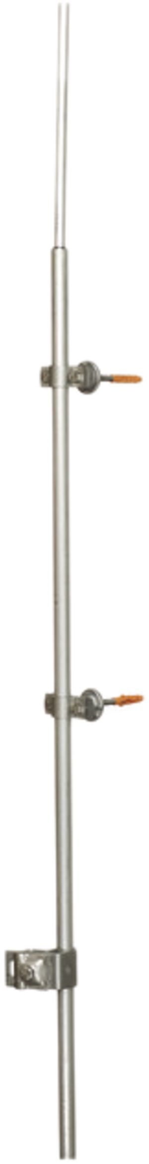 Kit de mât capteur Flury FL 86 pour fixation au mur Al L=3000mm