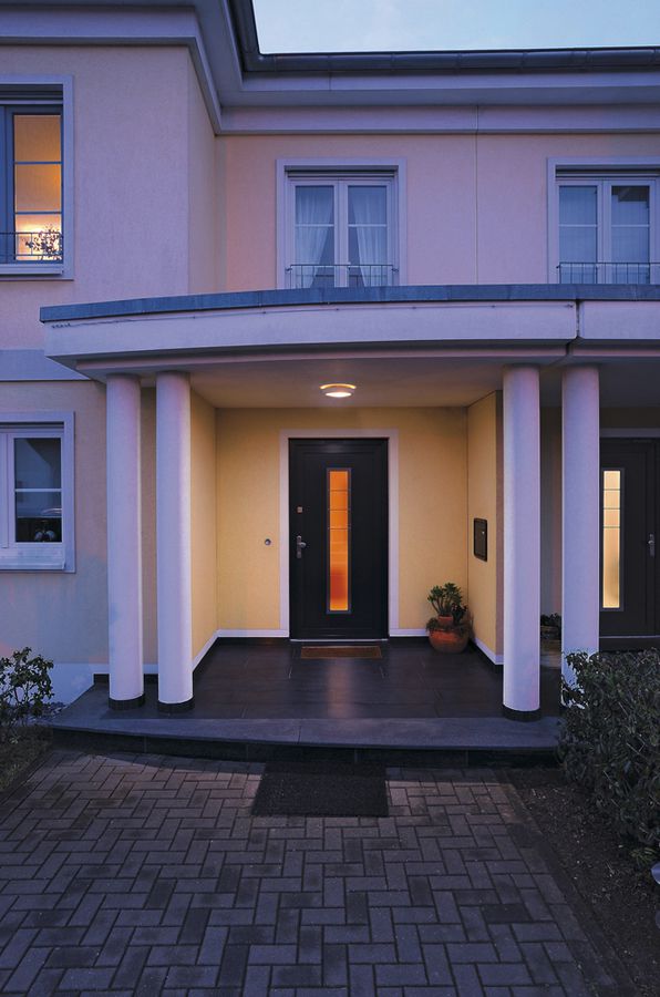 Deckenleuchte SLV BULAN, E14 60W Glas satiniert rund IP44 weiss