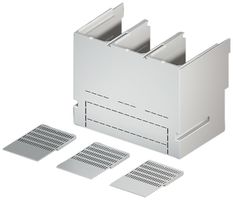 Berührungsschutz Rittal SV 9677.796 185mm Kunststoff grau