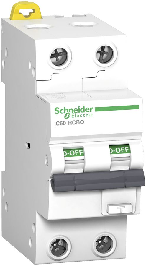 Disgiuntore differenziale Schneider Electric IC RCBO 10kA 2P 20A B 30mA t.A SI