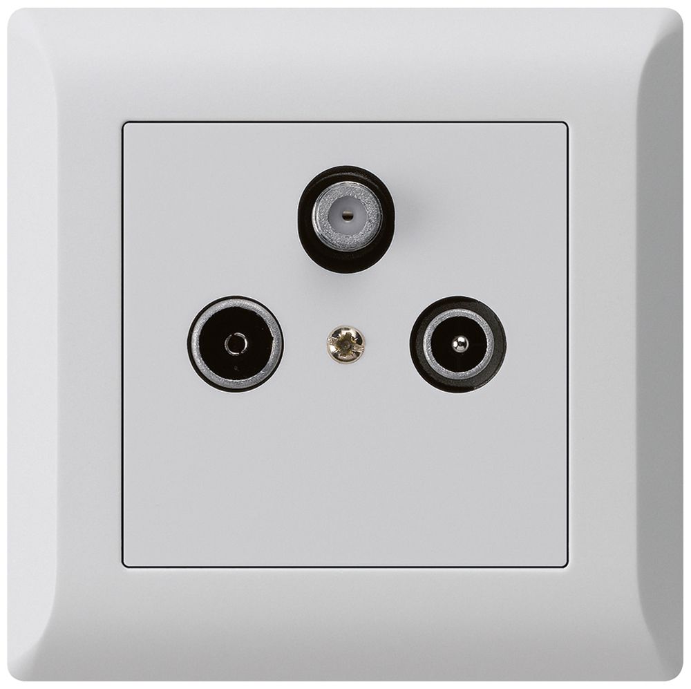 Presa INC kallysto.line R/TV/SAT grigio chiaro