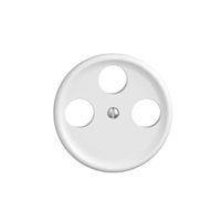 Frontscheibe STANDARDdue weiss für SAT