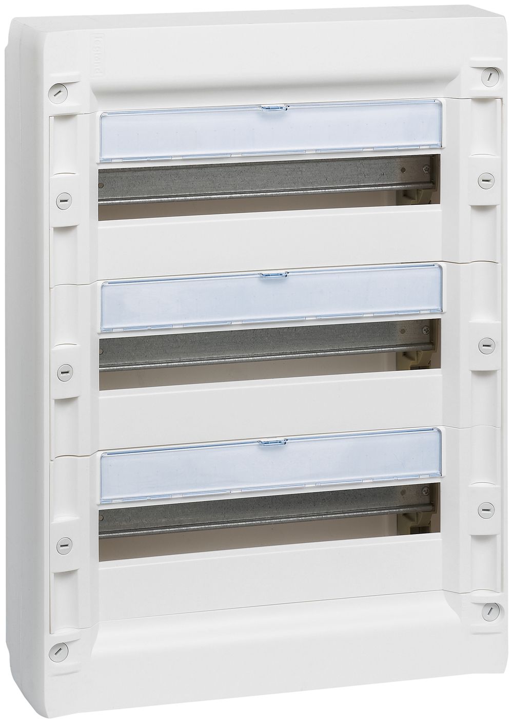 Distributore AP Legrand XL3-125 3 file, 54 moduli, bianco