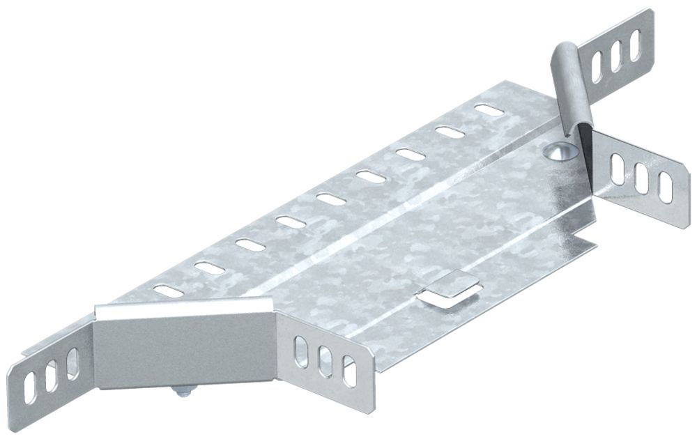 Raccord T adossé Bettermann MKS 200×35mm zingué à chaud par immersion