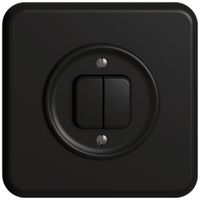 UP-Druckschalter/-taster STANDARDdue SNAPFIX® Schliesser-Öffner+Wechsel 3/1L sz