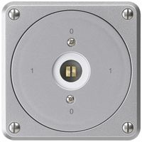 UP-Steckschlüsselschalter robusto ohne Klappdeckel 0/2P aluminium Kombi 4kt