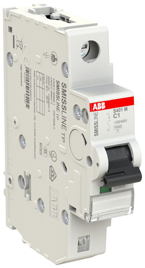 Leitungsschutzschalter SMISSLINE TP S 1×1A C 10kA